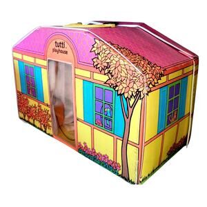 1960's Vintage Barbie's Tutti Playhouse Carrying Case